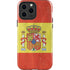 Spain Flag Distressed iPhone 13 Pro Max Impact Case